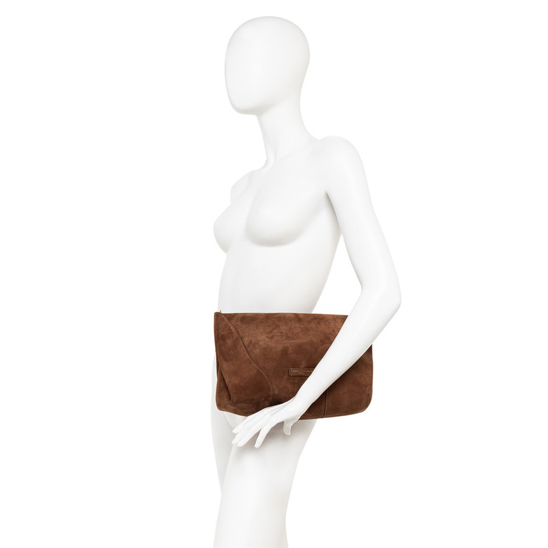 Gianni Chiarini clutch cognac 3