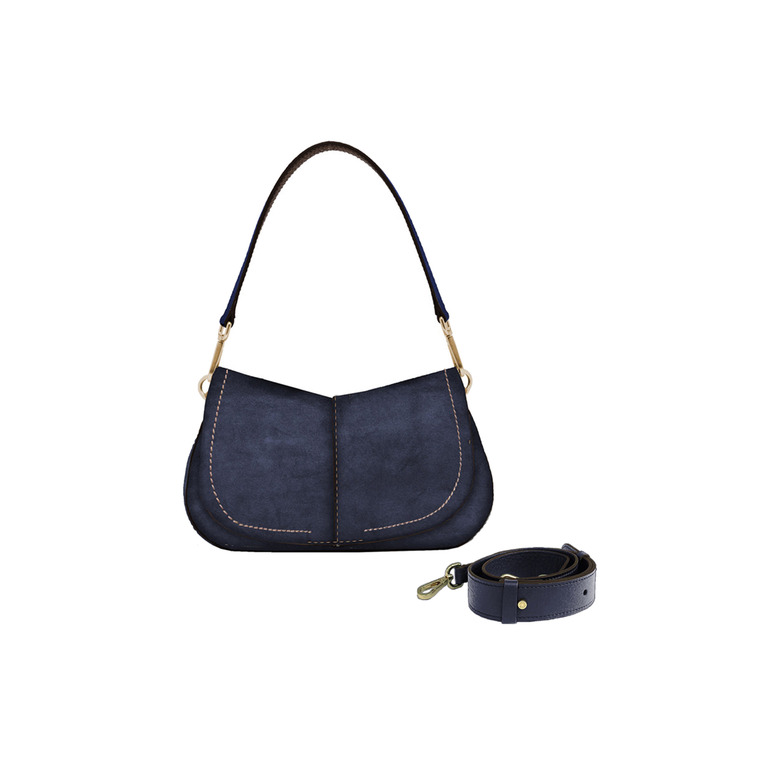 Gianni Chiarini schultertasche blau 1
