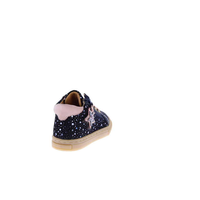 Babybotte chaussures à lacets bleu 4