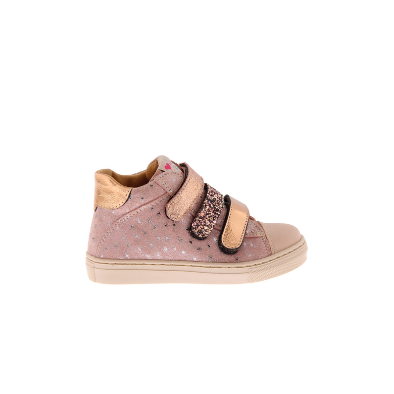 Fr chaussures à velcro rose 1