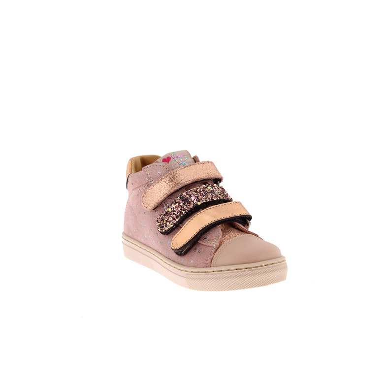 Fr chaussures à velcro rose 2