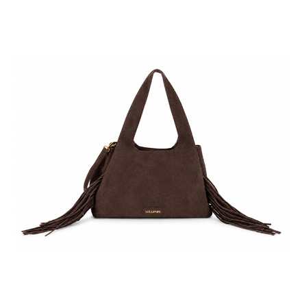 Lollipops shoulder bag brown