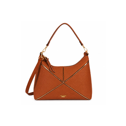 Lollipops shoulder bag cognac