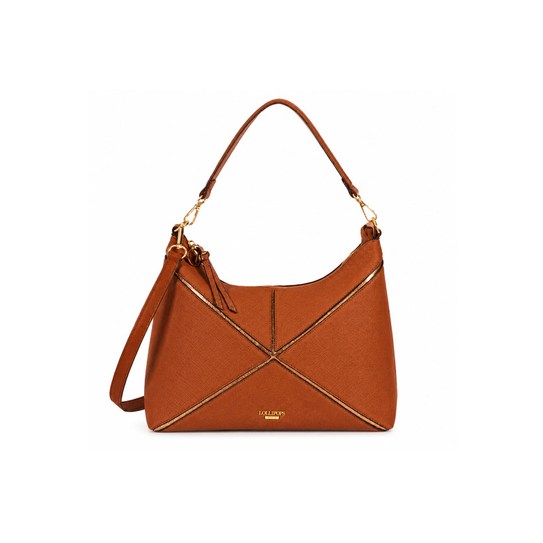 Lollipops shoulder bag cognac 1