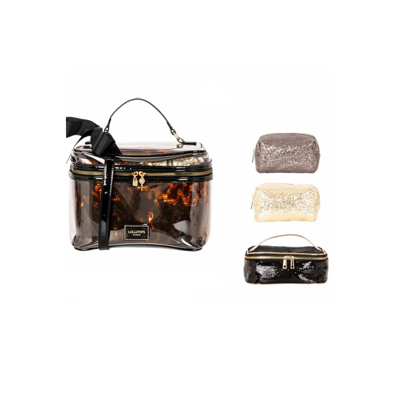 Lollipops makeup bag brown 2