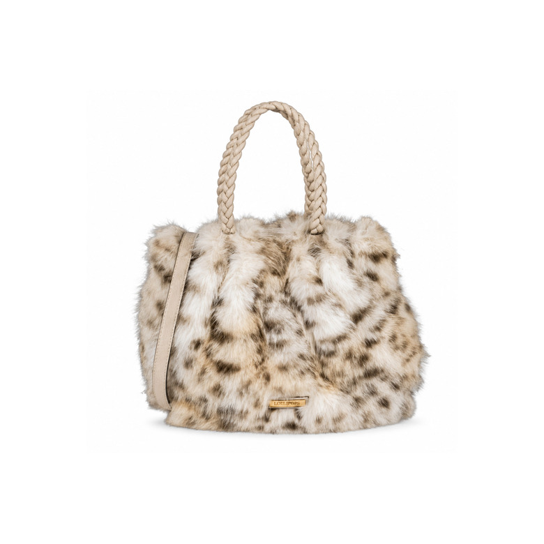 Lollipops handtasche ecru 1