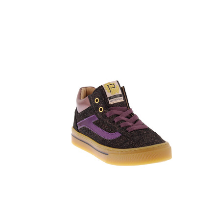 Poldino chaussures à lacets violet