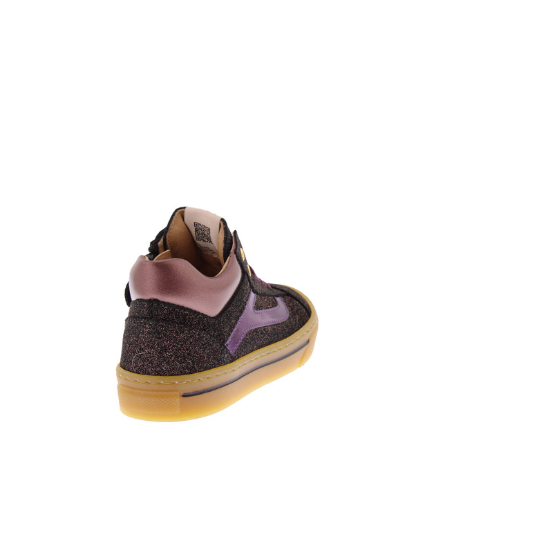 Poldino chaussures à lacets violet 4