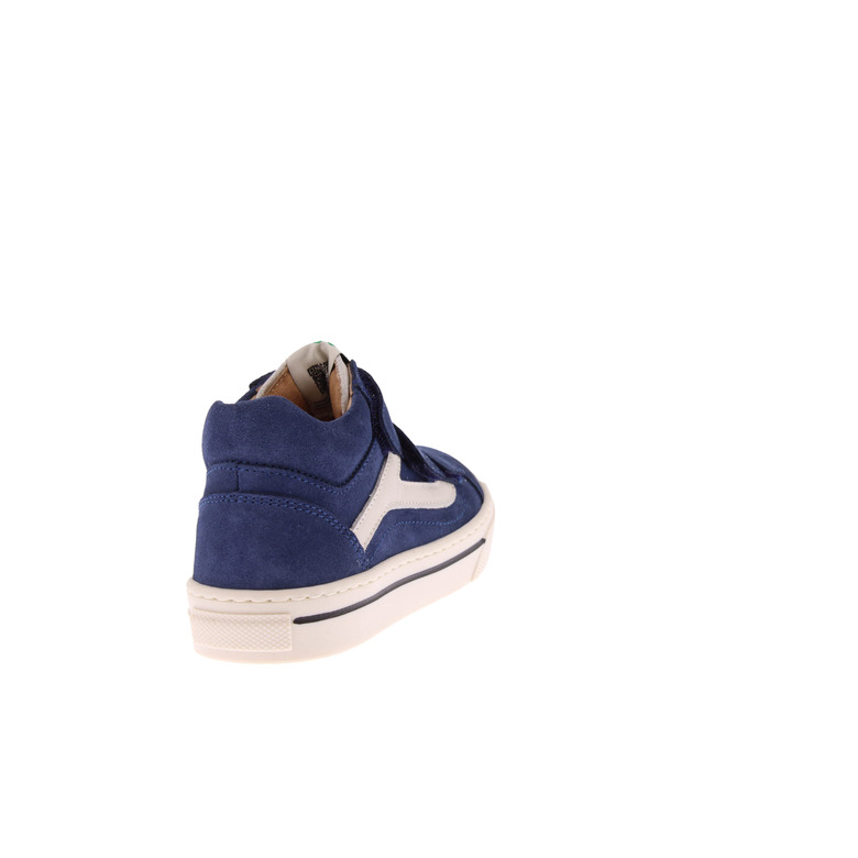 Poldino chaussures à velcro bleu 4