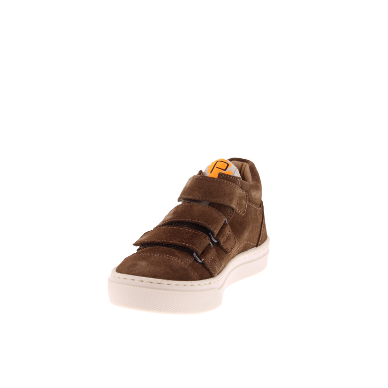Poldino chaussures à velcro brun 3