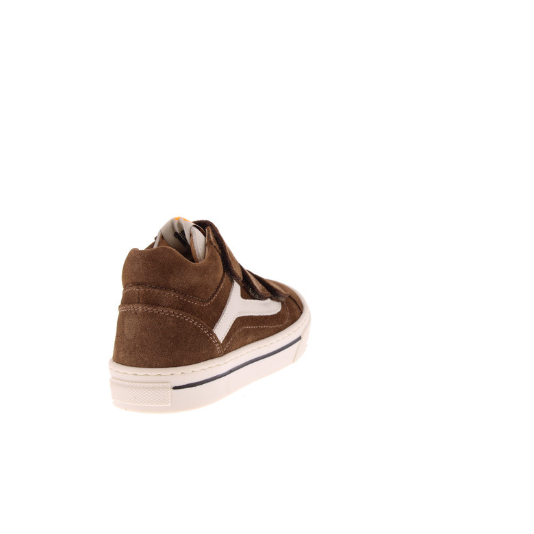 Poldino chaussures à velcro brun 4