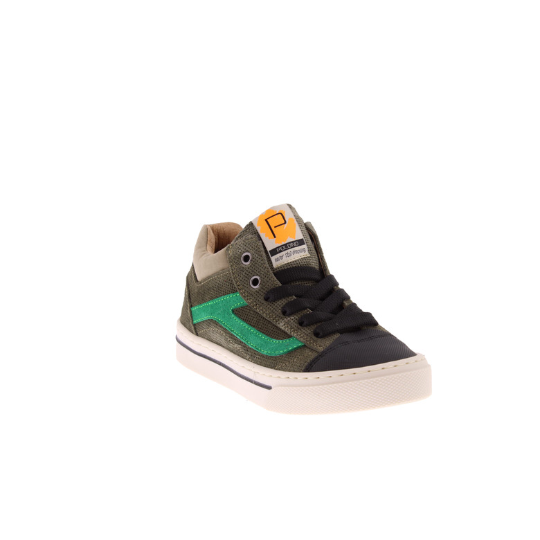 Poldino chaussures à lacets vert 2