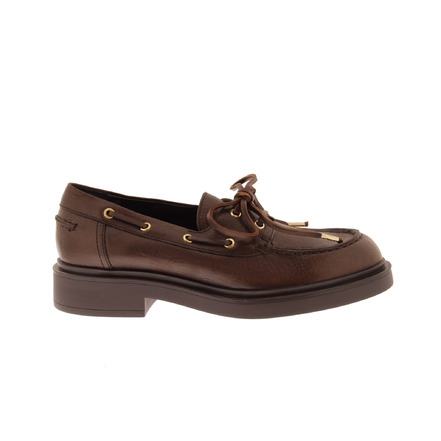 Agl chaussures bateau brun