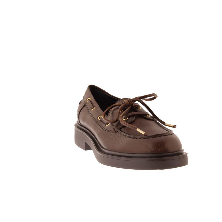 Agl chaussures bateau brun 2