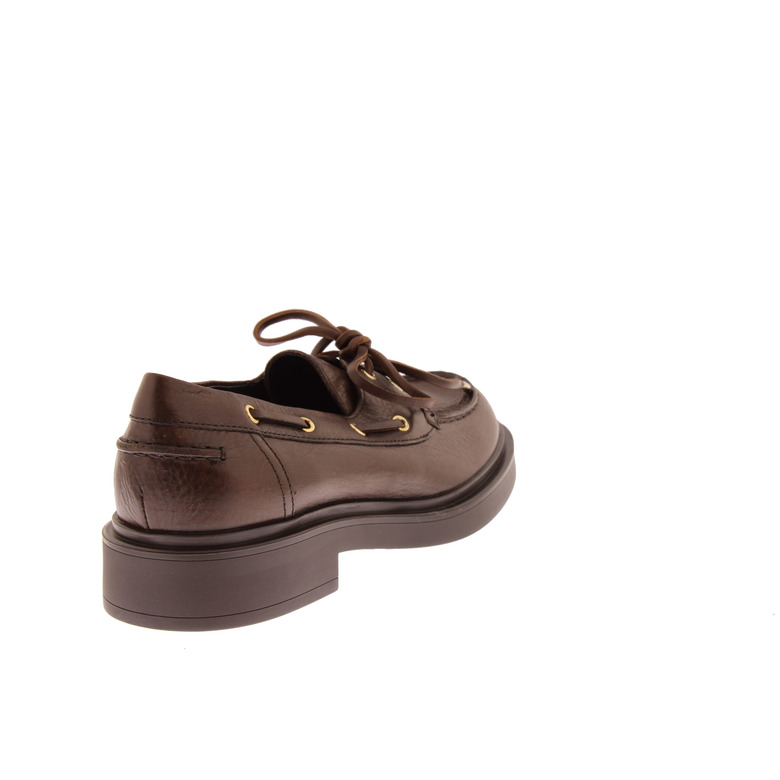 Agl chaussures bateau brun 4