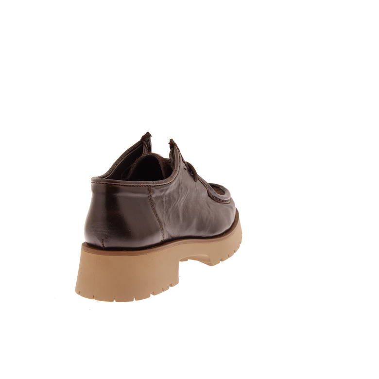 Ctwlk chaussures à lacets brun 4