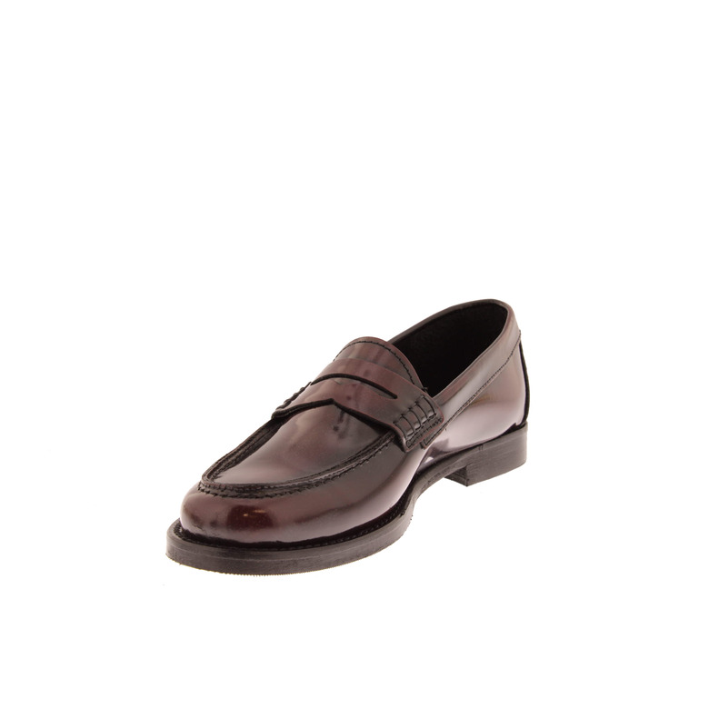Veni mocassins et loafers bordeaux 3