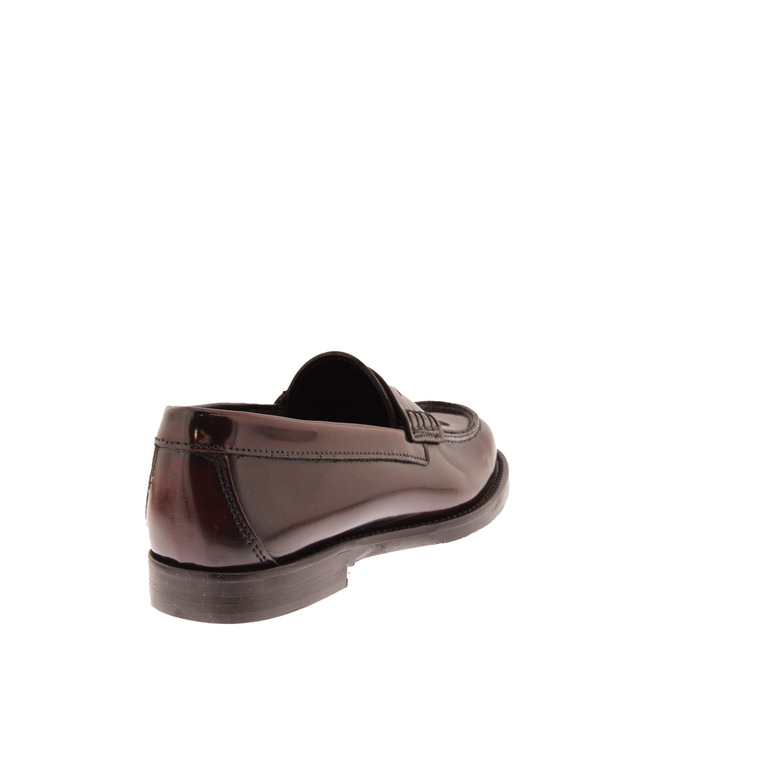 Veni mocassins et loafers bordeaux 4