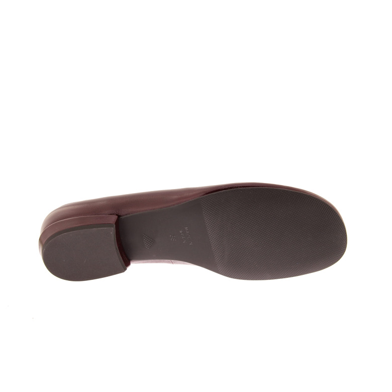 Angel Alarcon ballerines bordeaux 5