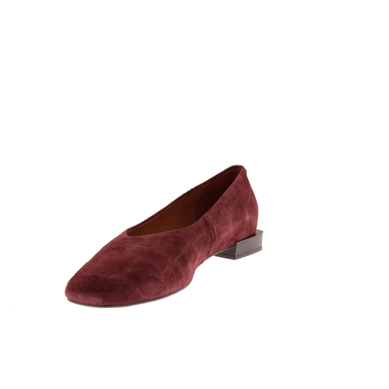 Angel Alarcon ballerines bordeaux 3