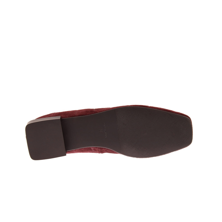 Angel Alarcon ballerines bordeaux 5