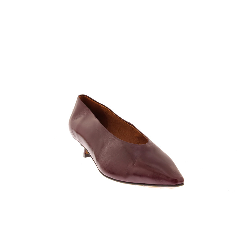Angel Alarcon pumps bordeaux 2