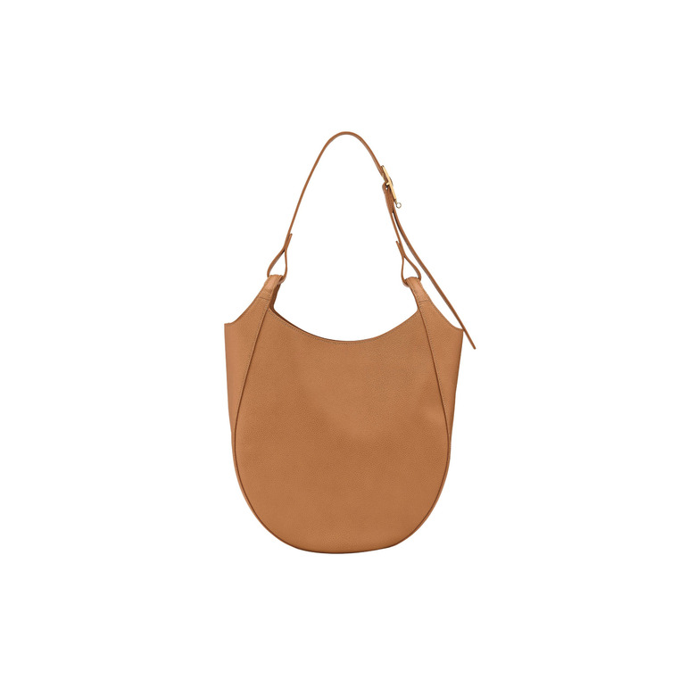 Longchamp schoudertas camel 1
