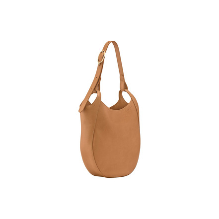 Longchamp schultertasche camel