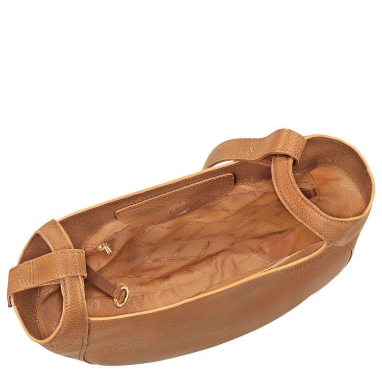 Longchamp schoudertas camel 3