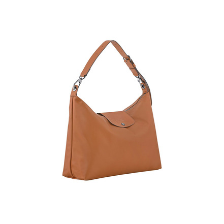 Longchamp schultertasche camel
