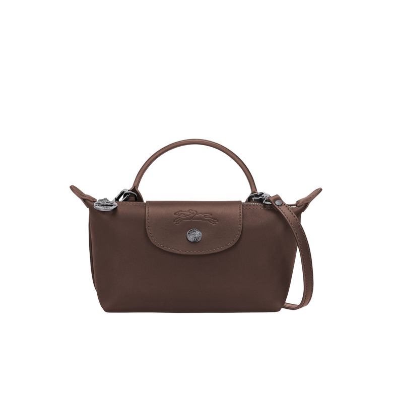 Longchamp handtas bruin 1
