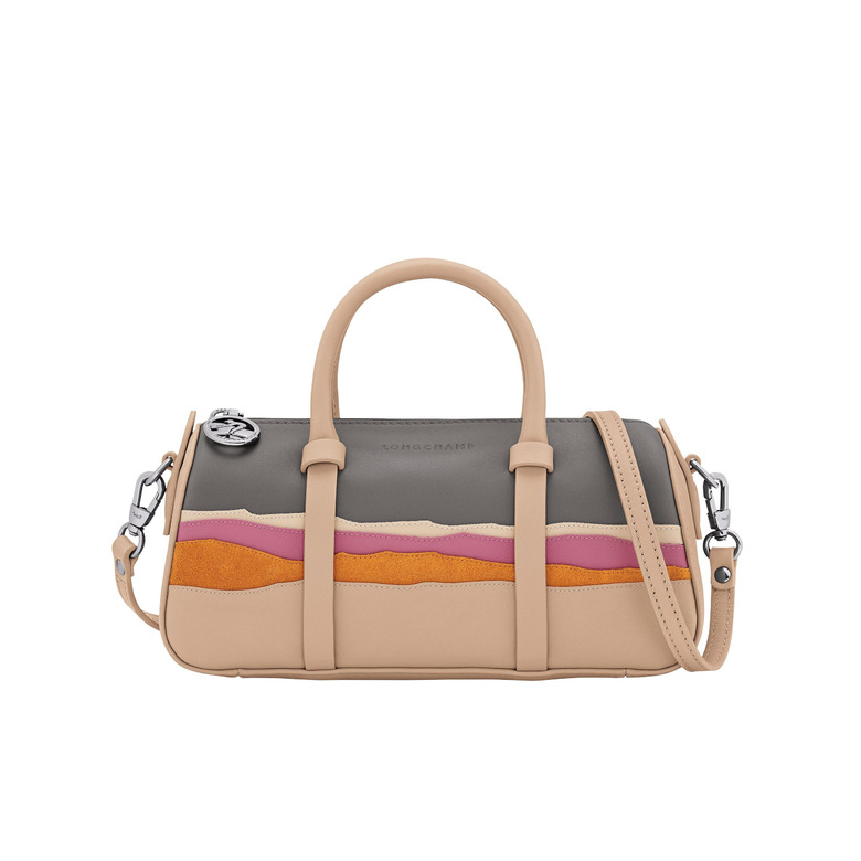 Longchamp handtas beige 1
