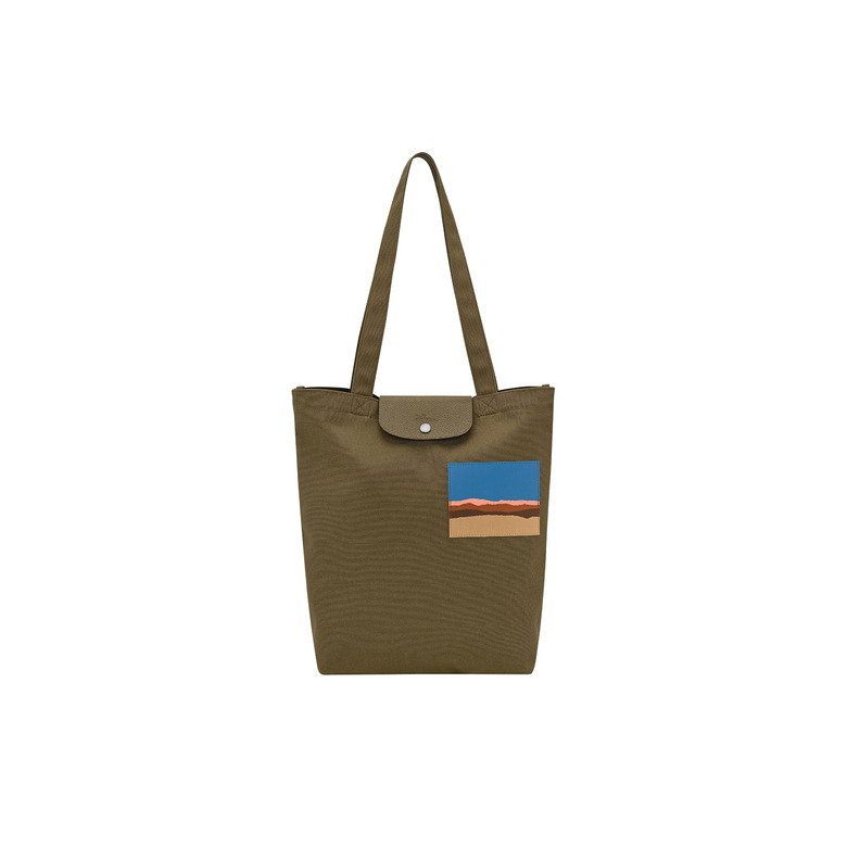 Longchamp schoudertas groen 1