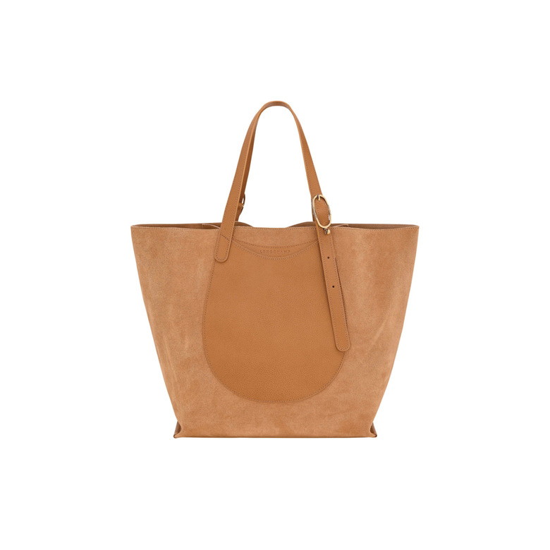 Longchamp schoudertas camel 1