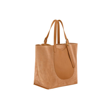 Longchamp schultertasche camel