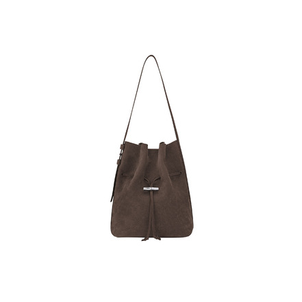 Longchamp schoudertas bruin