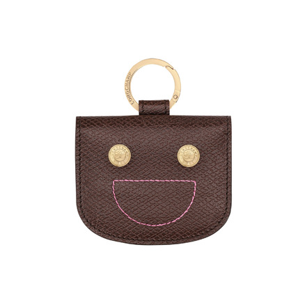 Longchamp bag charm braun