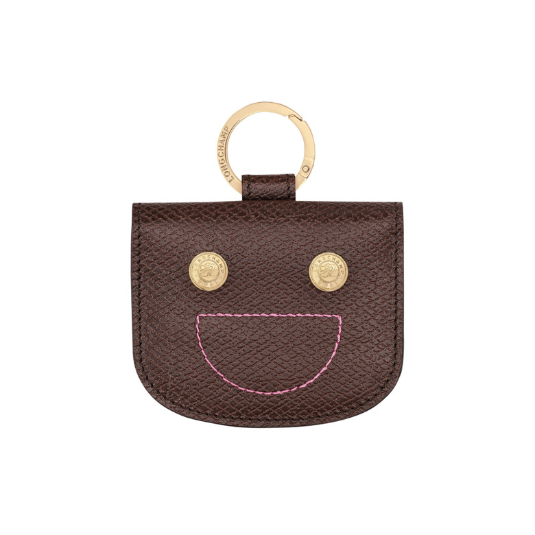 Longchamp bag charm braun 1