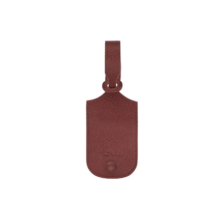 Longchamp bag charm bordeaux