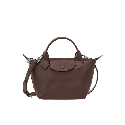 Longchamp sac à main brun