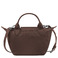 Longchamp handtas bruin 3