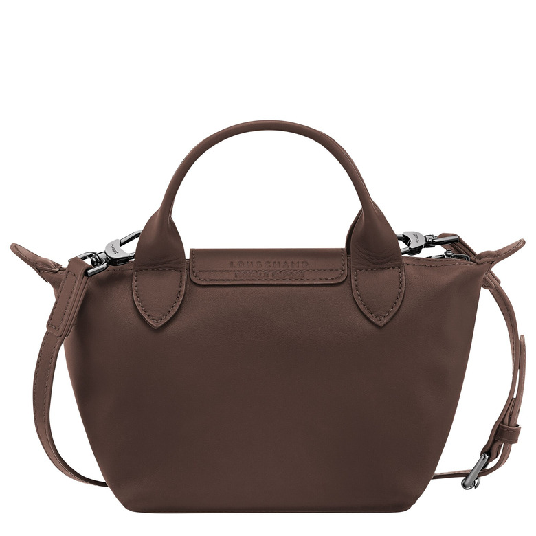 Longchamp handtas bruin 3