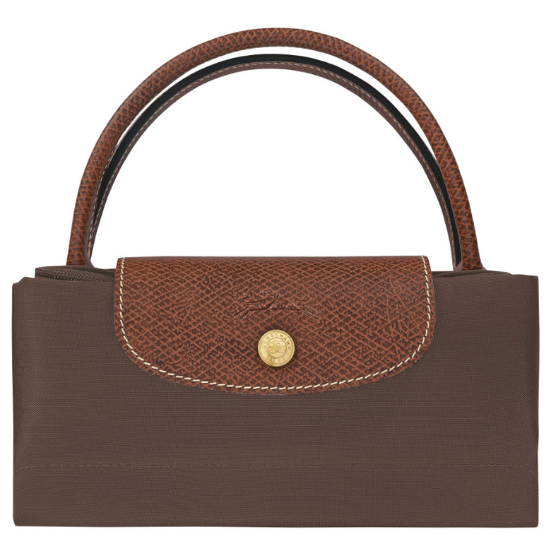 Longchamp handtas bruin 4