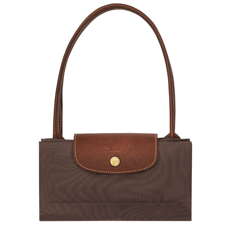 Longchamp schoudertas bruin 4