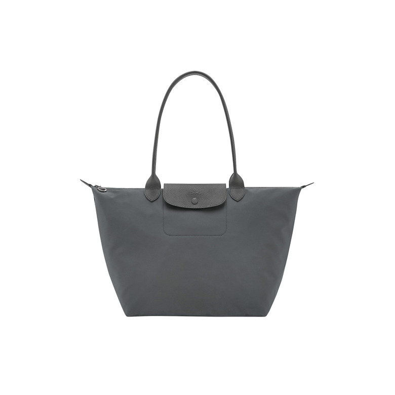 Longchamp schoudertas grijs 1