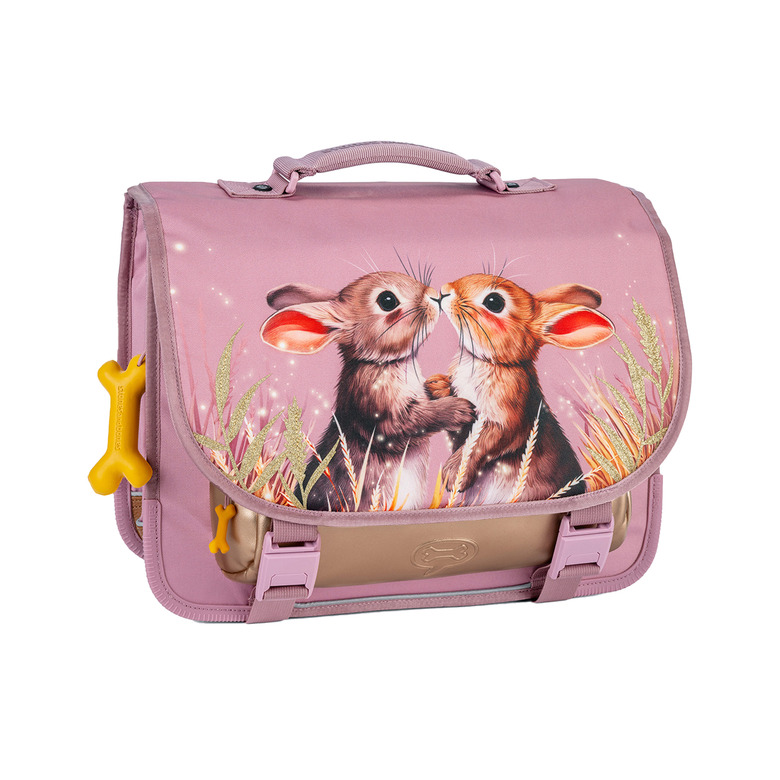 Stones And Bones school bag pink 1