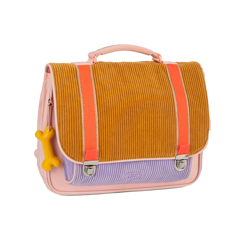 Stones And Bones school bag orange 1