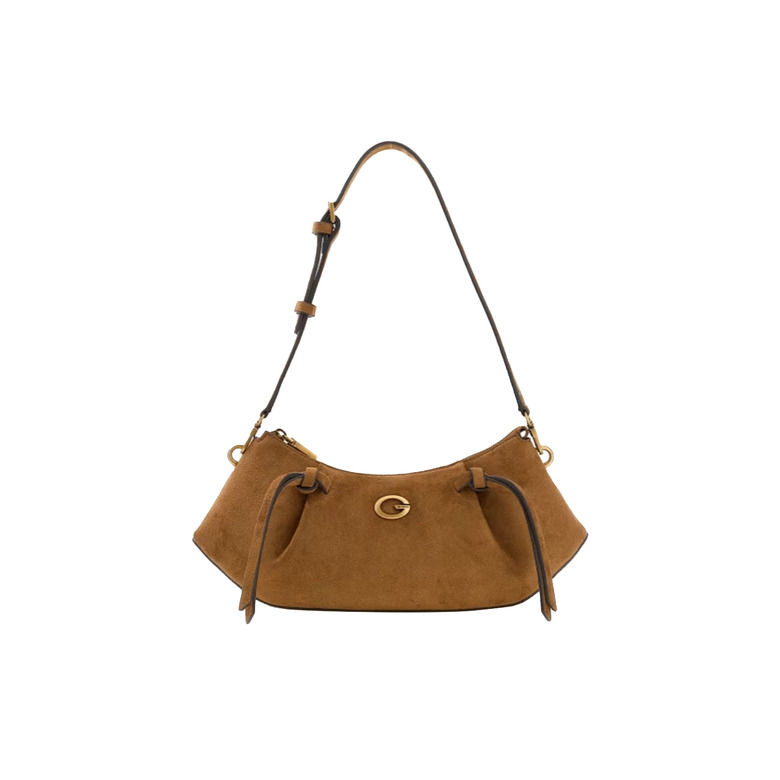 Guess shoulder bag cognac 1