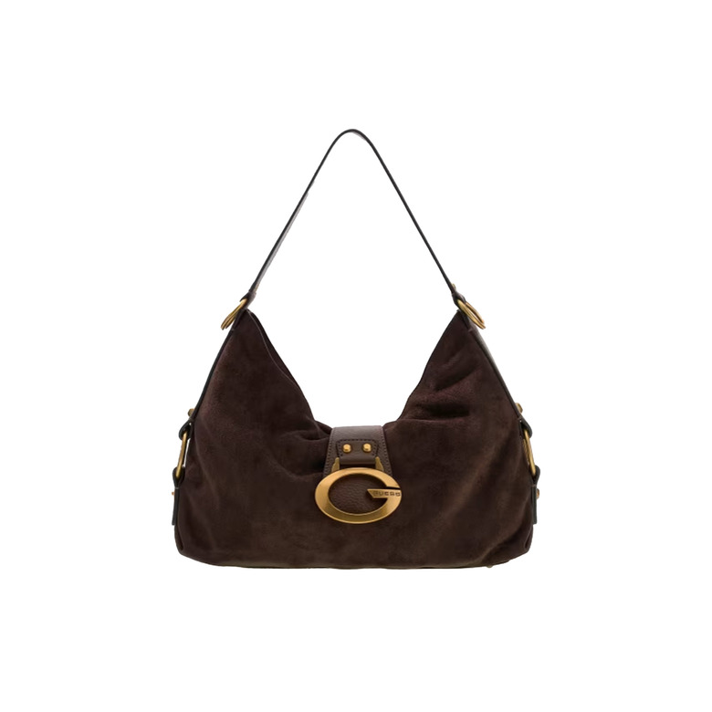 Guess schoudertas bruin 1