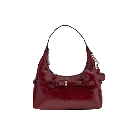 Guess shoulder bag bordeaux